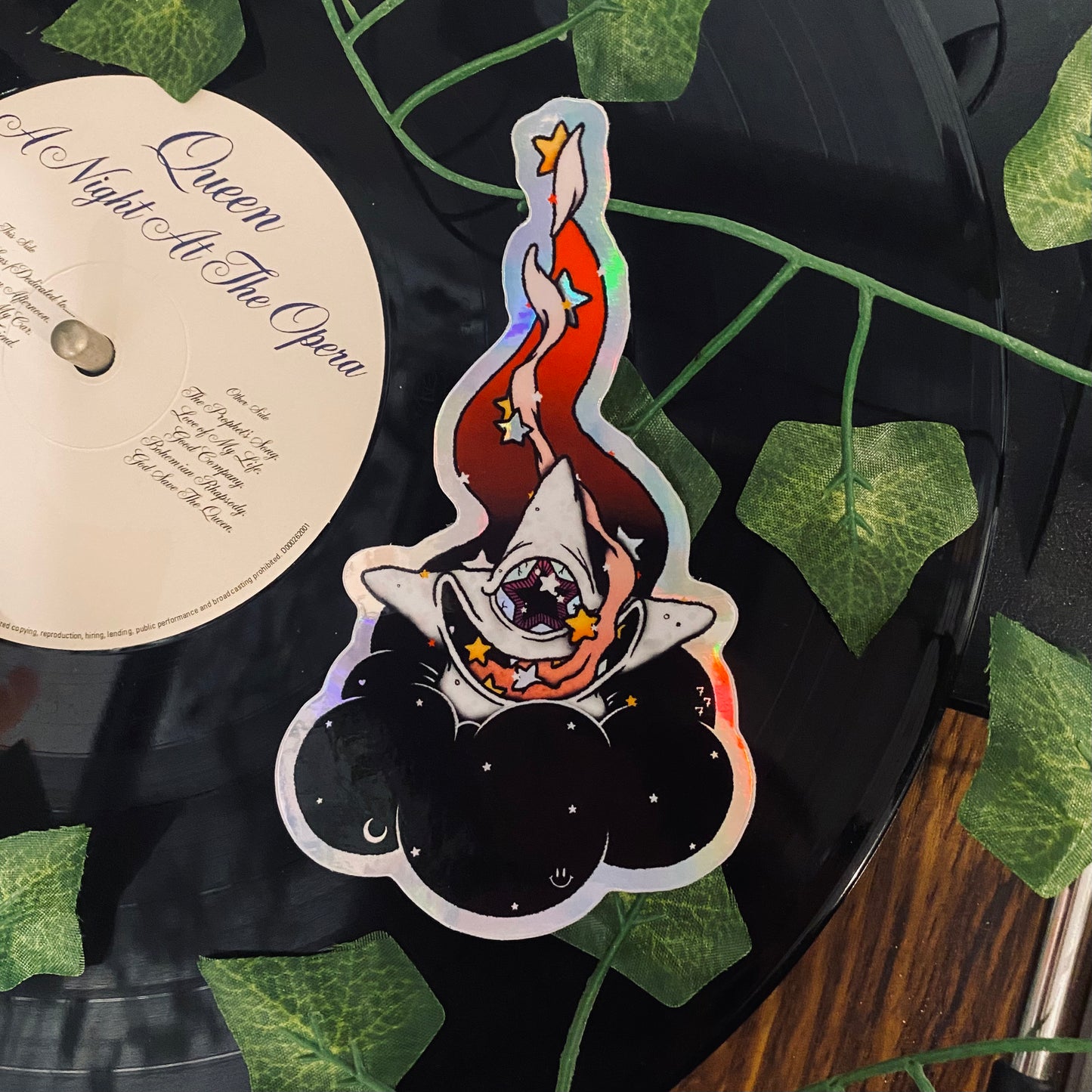 Cloud Rider Sticker (Holographic)