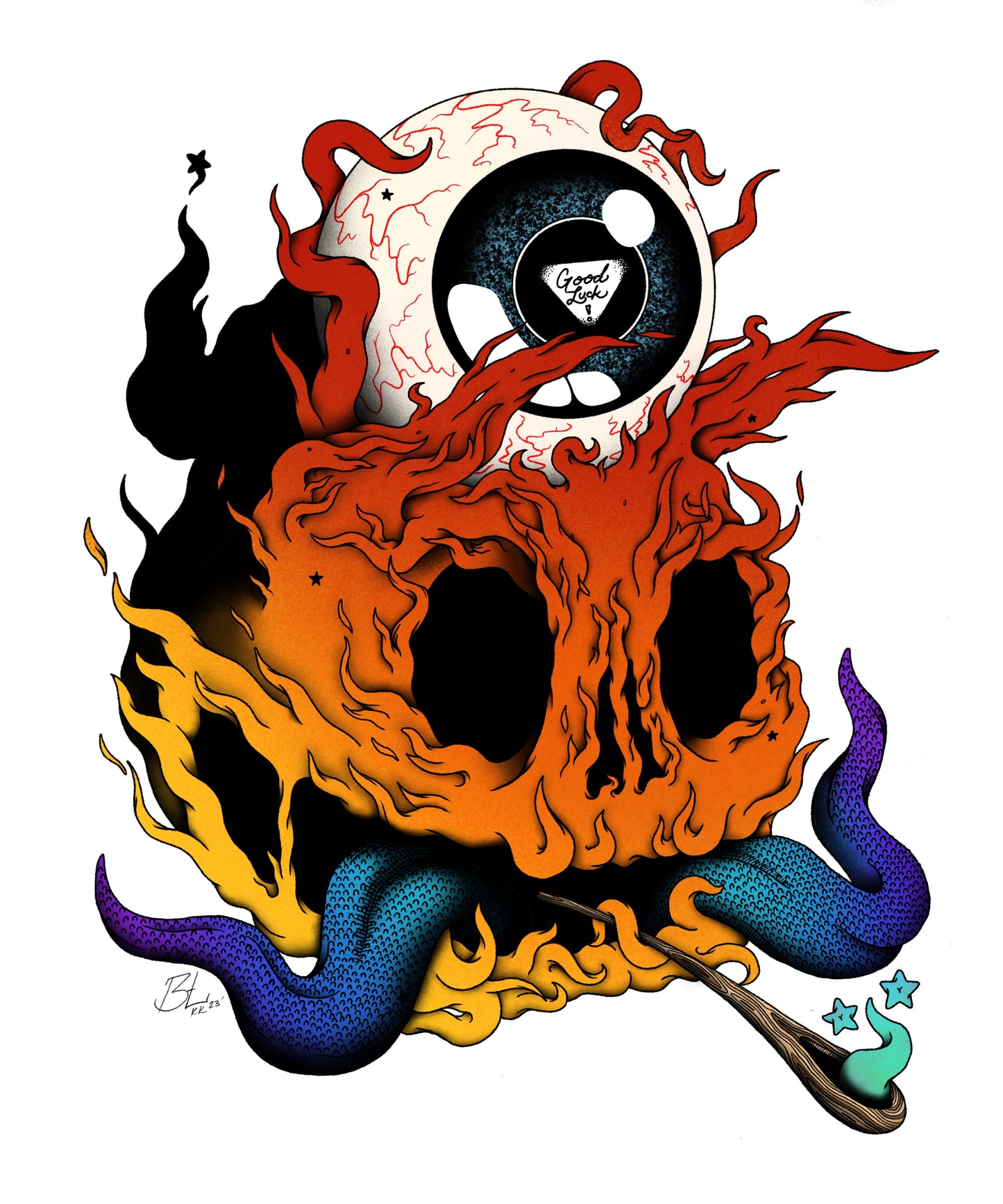 LIMITED - Fate's Flame in full color